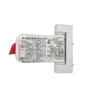 Prosecure Composite Flag Hinge for UPVC Doors - White