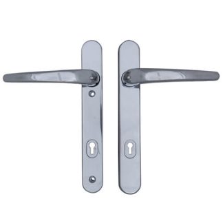 ERA Vectis Classic Lever Lever UPVC Multipoint Door Handles - 95mm PZ Sprung 122mm Screw Centres