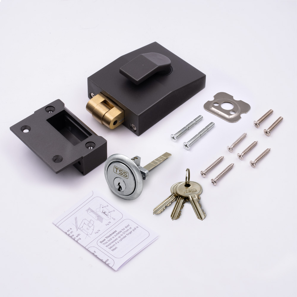 TSS 5 Pin Modern Rollerbolt Nightlatch 60mm - Image 8