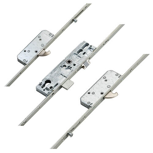 Roto H600 Latch Deadbolt 2 Hooks 2 Mushrooms Lift Lever Multipoint Door Lock