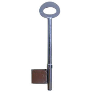 6 Gauge Rim Lock Key Blank 19mm Bit