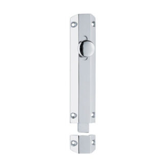 Carlisle Brass AQ81CP Surface Bolt 102mm (LEAD TIME: 2-3 DAYS)