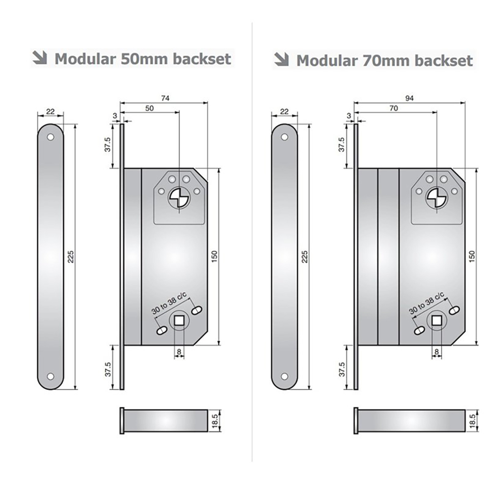 ASSA Modular 765 Sashlock - Image 2