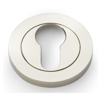 Alexander & Wilks AW390PNPVD Concealed Fix Escutcheon Euro Profile - Polished Nickel PVD (LEAD TIME: 2-3 DAYS)
