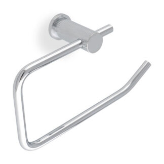 Alexander & Wilks AW450PC Brunel Diamond Knurled Toilet Roll Holder (LEAD TIME: 2-3 DAYS)