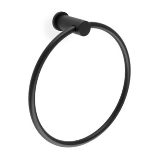 Alexander & Wilks AW451BL Brunel Diamond Knurled Towel Ring (LEAD TIME: 2-3 DAYS)