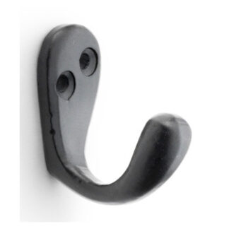 Alexander & Wilks AW774BL Victorian Single Robe Hook Black (LEAD TIME: 2-3 DAYS)