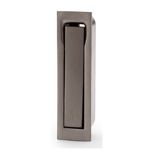 Alexander & Wilks AW990DBZPVD Square Sliding Door Edge Pull - Dark Bronze PVD (LEAD TIME: 2-3 DAYS)