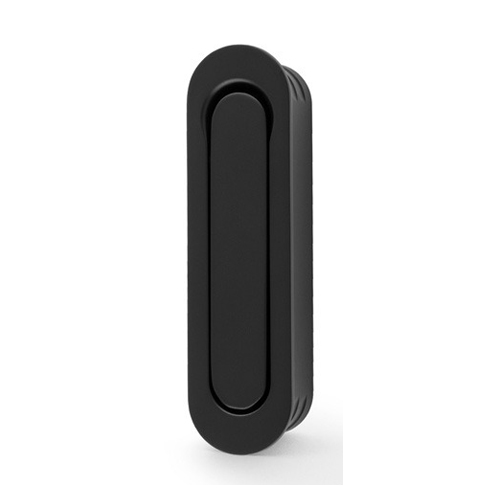 Alexander & Wilks AW991BL Radius Sliding Door Edge Pull (LEAD TIME: 2-3 DAYS)