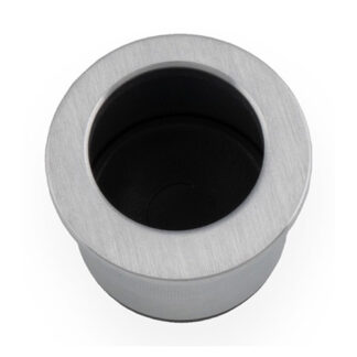 Alexander & Wilks AW992SC Round Sliding Door Finger Edge Pull (LEAD TIME: 2-3 DAYS)