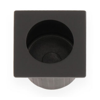 Alexander & Wilks AW993DBZPVD Sliding Door Finger Edge Pull Square - Dark Bronze PVD (LEAD TIME: 2-3 DAYS)
