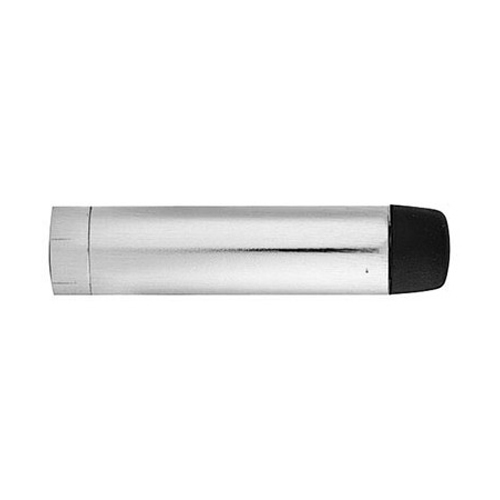 Carlisle Brass AZ22SC Wall Mounted Cylinder Doorstop - Satin Chrome (LEAD TIME: 2-3 DAYS)