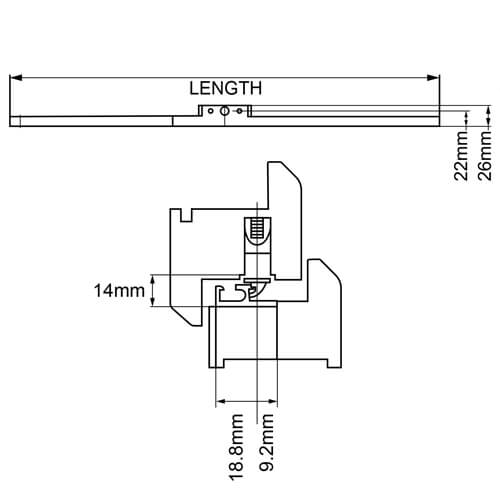 Yale Blade Inline Window Espag - Image 2