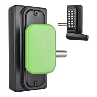 Gatemaster BQDGRR Superlock 2.0 Code RapidReset Quick-Exit Keypad Lock for Metal Gates (LEAD TIME: 2-3 DAYS)