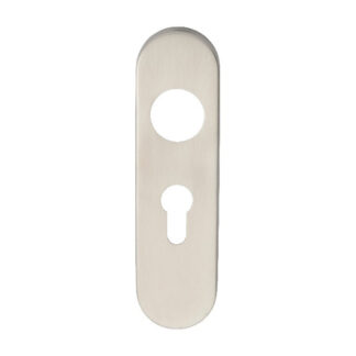 Eurospec CPRE1170SSS Radius Covers for Euro Lock Backplate 475mm (LEAD TIME: 2-3 DAYS)