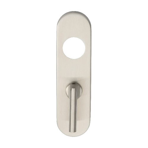 Eurospec CPRTL1170SSS 170 x 45 x 8mm Steelworx Radius Backplates Bathroom (57mm C/C) + Large Turn & Release (LEAD TIME: 2-3 DAYS)