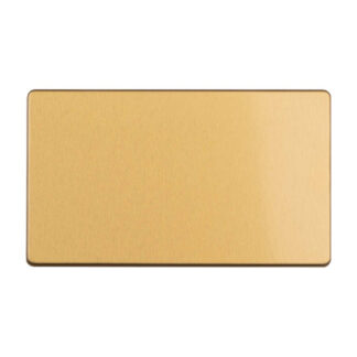 Eurolite ECSB2BB 2-Gang Double Blank Plate (LEAD TIME: 2-3 DAYS)