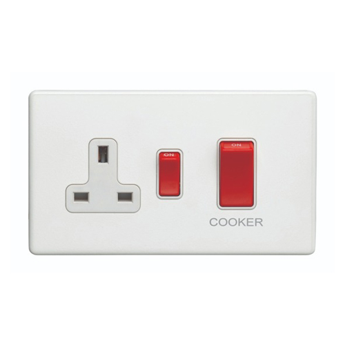 Eurolite ECW45ASWASW 45Amp Switch with a Socket (LEAD TIME: 2-3 DAYS)