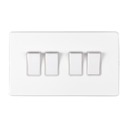 Eurolite ECW4SWW 4-Gang Switch (LEAD TIME: 2-3 DAYS)