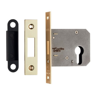 Eurospec EDE5030EB Easi-T Economy Euro Profile Deadlock 76mm (LEAD TIME: 2-3 DAYS)