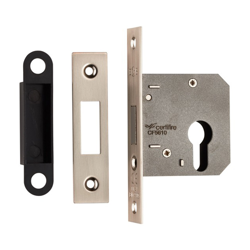 Eurospec EDE5030SN Easi-T Economy Euro Profile Deadlock 76mm (LEAD TIME: 2-3 DAYS)