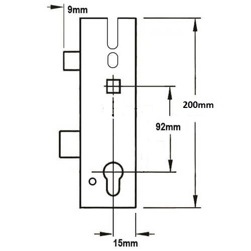 Roto H500 MVD500 Elite Genuine Multipoint Gearbox - Lift Lever - Image 2