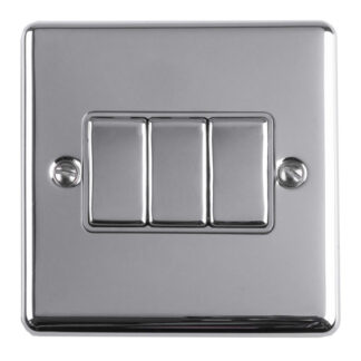 Eurolite EN3SWPCG 3-Gang Switch (LEAD TIME: 2-3 DAYS)