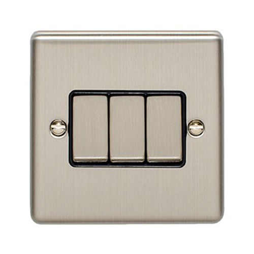 Eurolite EN3SWSSB 3-Gang Switch (LEAD TIME: 2-3 DAYS)