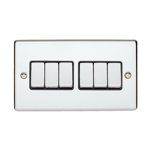 Eurolite EN6SWPCB 6-Gang Switch (LEAD TIME: 2-3 DAYS)