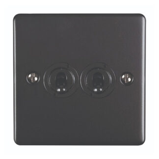 Eurolite ENT2SWMBB 2-Gang Toggle Switch (LEAD TIME: 2-3 DAYS)