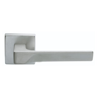 Manital FH5SC Flash Lever On Square Rose - Satin Chrome (LEAD TIME: 2-3 DAYS)