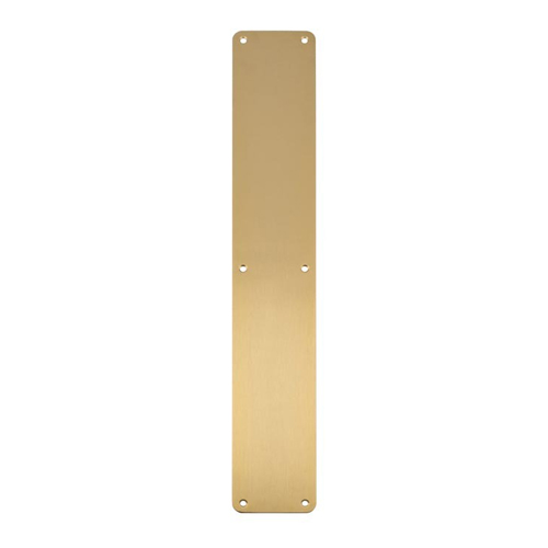 EuroSpec FPP1500SPVD Finger Plate Plain (LEAD TIME: 2-3 DAYS)