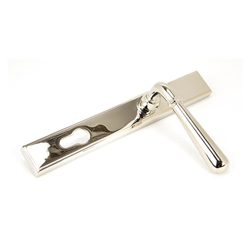 From the Anvil Reeded Lever/Lever Multipoint Door Handles - 92mm PZ Sprung 212mm Screw Centres (LEAD TIME: 2-3 DAYS) - Image 4