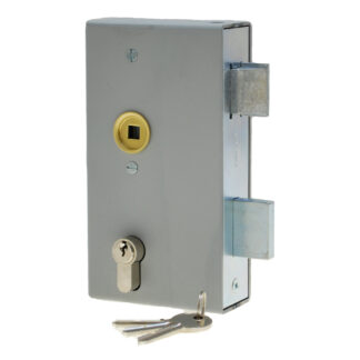 Gatemaster Surface Mounted Rim Box Double Throw Euro Sashlock For Gates