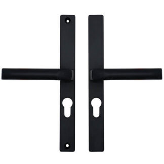 Hoppe London Lever Lever UPVC Multipoint Door Handles - 48mm PZ Sprung 215mm Screw Centres