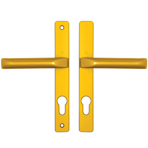Hoppe London Lever Lever UPVC Multipoint Door Handles - 70mm PZ Unsprung 180mm Screw Centres - Image 2