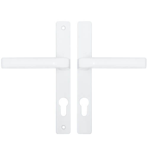 Hoppe London Lever Lever UPVC Multipoint Door Handles - 70mm PZ Unsprung 180mm Screw Centres - Image 4