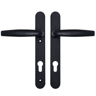 Hoppe Atlanta Lever Lever UPVC Multipoint Door Handles - 92mm PZ Sprung 122mm Screw Centres