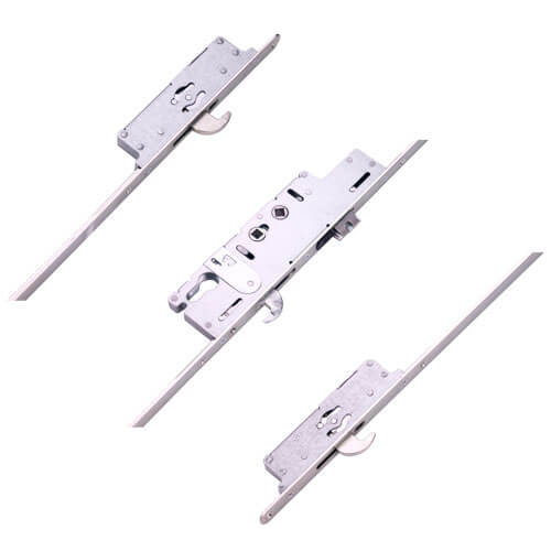Ingenious Latch 3 Hooks Double Spindle Multipoint Door Lock