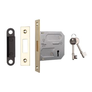 Eurospec LDE5330EB Lever Deadlock 76mm (LEAD TIME: 2-3 DAYS)