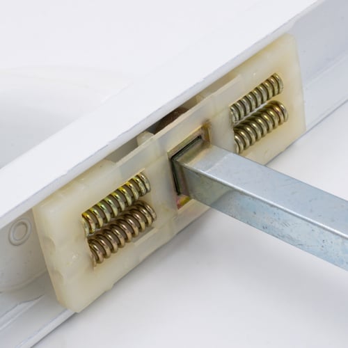 Millenco Lever Lever UPVC Multipoint Door Handles - 117mm PZ Sprung 237mm Screw Centres - Image 5