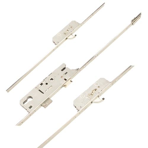 Fuhr Latch Deadbolt 2 Hooks Lift Lever Multipoint Door Lock - Image 3