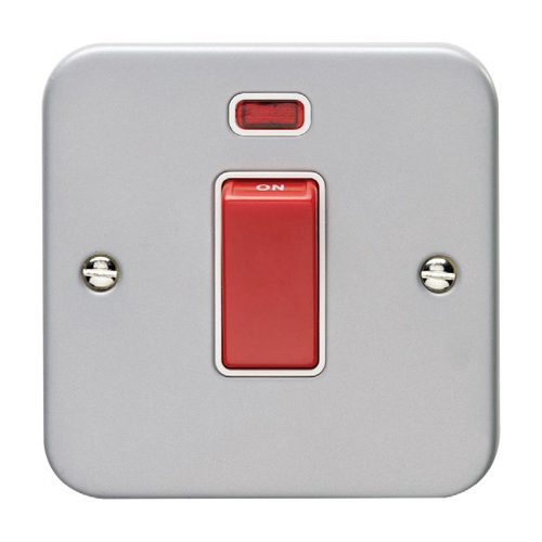 Eurolite MC45ASWNSW Utility 45Amp Switch with Neon Indicator - Grey (LEAD TIME: 2-3 DAYS)