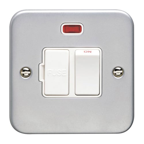 Eurolite MCSWFNW Utility Switched Fuse Spur - Grey (LEAD TIME: 2-3 DAYS)