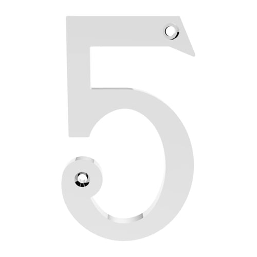 Carlisle Brass N5CP Numerals (0-9) Number 5 (LEAD TIME: 2-3 DAYS)