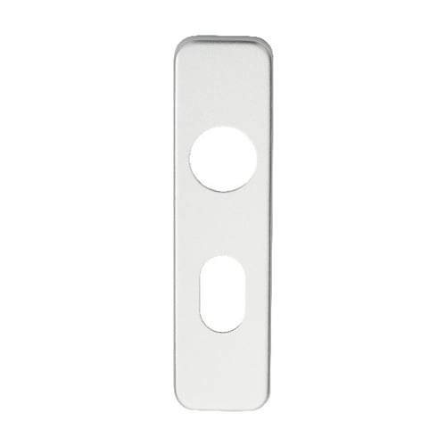 Eurospec PLU9001SAA Safety Lever Oval Lock Covers (LEAD TIME: 2-3 DAYS)