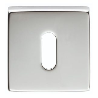 Manital QE003CP Square Standard Key Escutcheon (LEAD TIME: 2-3 DAYS)