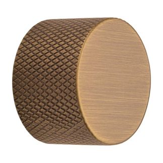 Eurolite SPKDIMAB Knurled Dimmer Knob Only - Antique Brass (LEAD TIME: 2-3 DAYS)