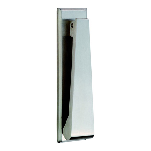 Eurospec SWE1020SSS Door Knocker 167 x 40mm Bolt Through Fixing - Satin Stainless Steel (LEAD TIME: 2-3 DAYS)