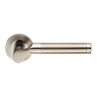 Eurospec SWL1009DUO Steelworx SWL Lucerna Lever On Rose (LEAD TIME: 2-3 DAYS)